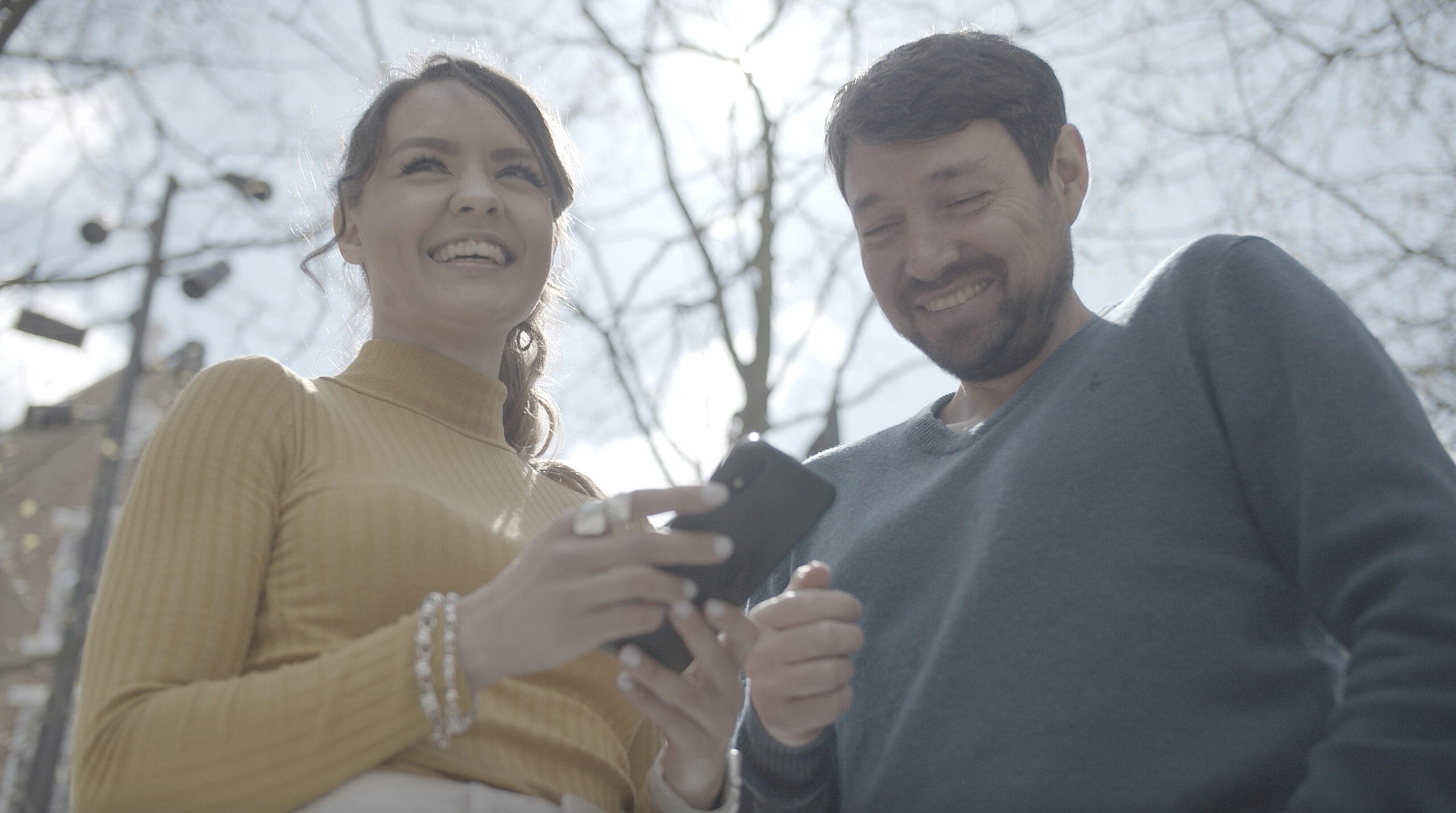 Nikki Hawkes and Daniel Gold of Stratiphy, an app to encourage sustainable investing.