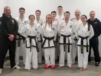 The team from UK ITF Region 7 Taekwondo